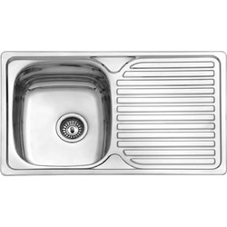 Karag BL-834 Ένθετος Νεροχύτης Inox Σατινέ 80x48cm