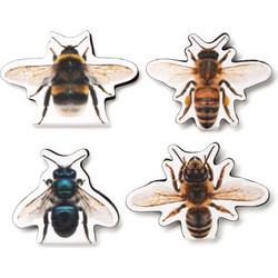Kikkerland - Magnetic Bookmarks - Bee - Gadgets