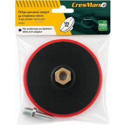 Βάση velcro Cresman m14 125mm +αντάπτορας δραπάνου