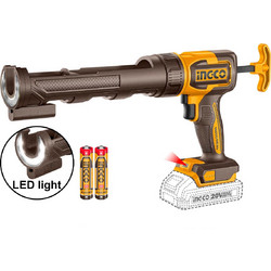 Πιστόλι Σιλικόνης Φύσιγγας Μπαταρίας 20V SOLO 300ml 2800N CCGLI2002
