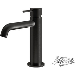 ΜΠΑΤ.ΝΙΠΤ+ΒΑΛΒ.CLIC-CLAC ELLE316 PVD BLACK BRUSHED