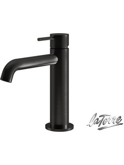 ΜΠΑΤ.ΝΙΠΤ+ΒΑΛΒ.CLIC-CLAC ELLE316 PVD BLACK BRUSHED