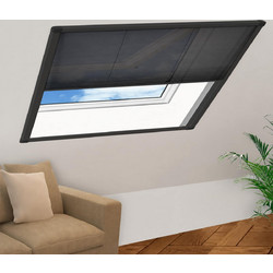 vidaXL Πλισέ Σίτα Παραθύρου Fiberglass 120x120cm 148666