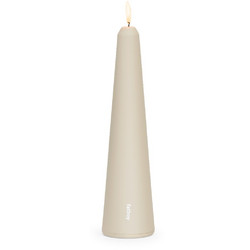 Fatboy Spire Large - Κηροπήγιο Αλουμινίου με Σταθερό Ύψος Φλόγας O7,5x30 Εκ. I Stone
