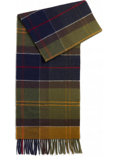 κασκόλ καρό BARBOUR Inverness Καφέ