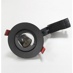 Χωνευτό Φωτιστικό Σποτ Sylvania Inset Trend 75 GU10 IP44 95mm Anthracite 99390