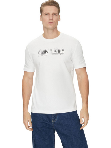 Calvin Klein Ανδρικό T-Shirt K10K114149-YAF Λευκό