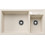 Blanco Metra 9 Ένθετος Νεροχύτης Γρανίτη Soft White 86x50cm