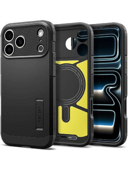Spigen Tough Armor T MagFit Θήκη iPhone 17 Pro Max / 18 Pro Max Black ACS12136