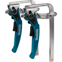 Makita 199826-6 Σετ Σφιγκτήρες Σκανδάλης με Μέγιστο Άνοιγμα 140mm 7829172