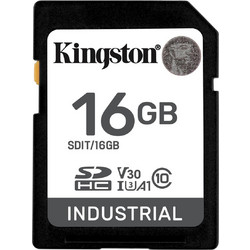 Kingston Industrial SDHC 16GB Class 10 U3 V30 UHS-I A1