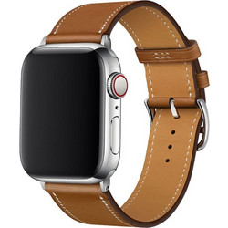 Devia Elegant PU Λουράκι Δερμάτινο Brown (Apple Watch 38 / 40 / 41mm)
