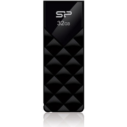 Silicon Power U03 32GB USB Stick USB 2.0 με USB-A Μαύρο