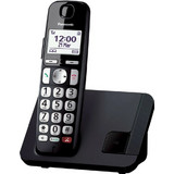 Panasonic KX-TGE250 Ασύρματο Τηλέφωνο με Ανοιχτή Ακρόαση Μαύρο