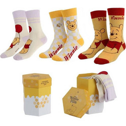Disney Winnie the Pooh 3 Socks Set - CRD2900003826