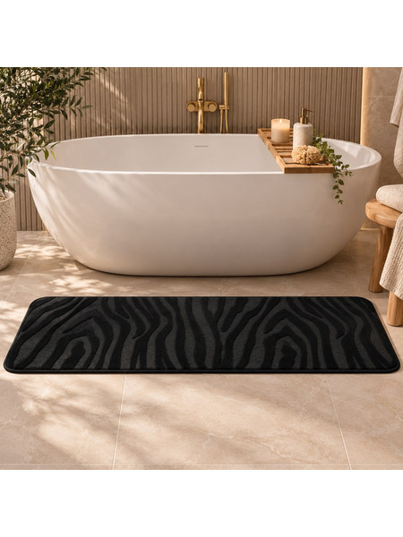Πατάκι Μπάνιου (45x120) T-D Zebra Black 7762103
