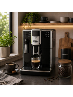 Gaggia Anima Focus Automatic RI8760/01 Αυτόματη Μηχανή Espresso 1850W 15bar με Μύλο