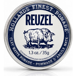 Reuzel Clay Pomade Μαλλιών Matte με Χρώμα Πολύ Δυνατό Κράτημα Κράτημα 35gr