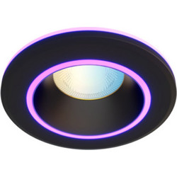 Χωνευτό Φωτιστικό Σποτ Calex Smart Wi-Fi RGB + 2700-6500K 340lm 6.5W Black 5301001000