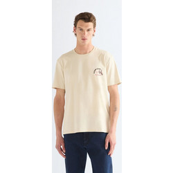 Wrangler Ανδρικό SMALL GRAPHIC T-Shirt 112387030 - Almond Milk