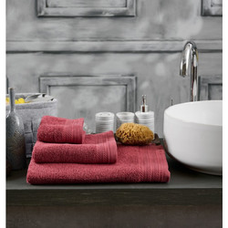 Πετσέτα Μονόχρωμη New Cotton Series Dusty Red