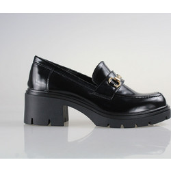 SELENA Shoes 8145 Black/Μαύρο