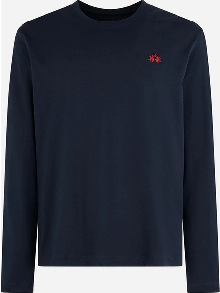 LA MARTINA ΜΠΛΟΥΖΑ T-SHIRT ΜΜ 3LMMDR005-07207 DarkBlue