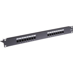 Masterlan PP61-16-MS Patch Panel 19 16xRJ45 Cat.6 UTP