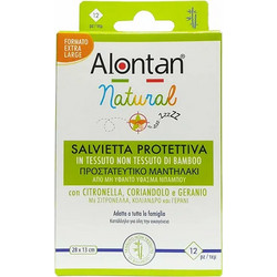 Alontan Εντομοαπωθητικά Μαντηλάκια 12τμχ