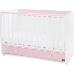 Lorelli Dream Πολυμορφική Κούνια για Στρώμα 60x120cm White Orchid Pink
