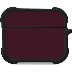 Sonique ColorBloc Series Θήκη Σιλικόνης για AirPods Pro 3 Μπορντό