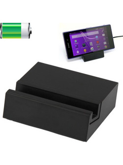 Μαγνητική βάση φόρτισης για Sony Xperia Z1 Mini (Μαύρο) (OEM)