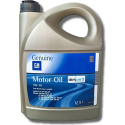 GM Motor Oil Dexos 2 Συνθετικό Λάδι Αυτοκινήτου 5W-30 5lt