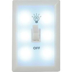 Διακόπτης Τοιχου φώτων 2W 6 LED-240 Lumens με μπαταρίες ΑΑΑ