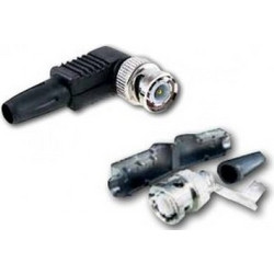 BNC CONNECTOR MALE PLASTIC CORNER FOR CCTV CAMERA ΣΥΝΔΕΣΜΟΣ ΚΑΛΩΔΙΟY ΜΕ ΠΛΑΣΤΙΚΟ ΚΑΛΥΜΜΑ ΓΩΝΙΑΚΟΣ MTL-009