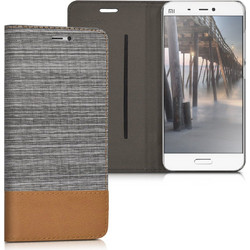KW Book Grey/Brown (Xiaomi Mi 5)