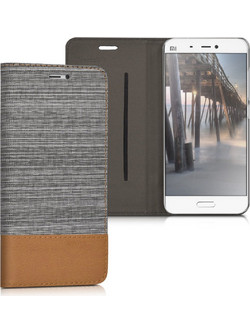 KW Book Grey/Brown (Xiaomi Mi 5)
