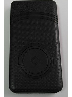 Σκληρή Θήκη Πίσω Κάλυμμα Elastic Universal Με Stand για Smartphones 3.5 έως 4 ίντσες Μαύρη (OEM)