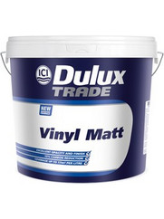 Dulux Vinyl Matt Πλαστικό Χρώμα Εσωτερικού Χώρου Λευκό 9lt