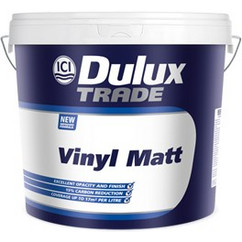 Dulux Vinyl Matt Πλαστικό Χρώμα Εσωτερικού Χώρου Λευκό 9lt
