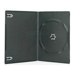 ΘΗΚΗ ΠΛΑΣΤΙΚΗ ΓΙΑ DVD/CD ΜΑΥΡΗ ΜΕ ΖΕΛΑΤΙΝΑ SLIM (0,19 Χ 0,14)