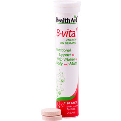Health Aid B-Vital 20 Αναβράζοντα Δισκία