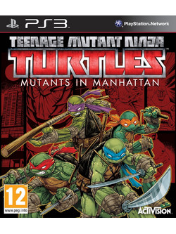 Teenage Mutant Ninja Turtles Mutants In Manhattan Used PS3