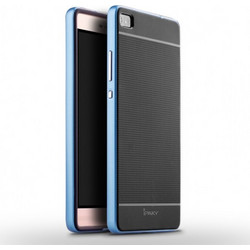 Ipaky Premium Hybrid Θήκη Blue (Huawei Ascend P8)