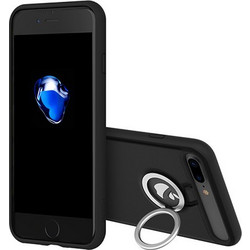 Θήκη Backcase για iPhone 7 - Rock M2 Ring Holder - Μαύρη
