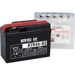 BS Μπαταρία Μοτοσυκλέτας BTR4A-BS 45A 2.3Ah