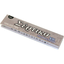 Σέρτικο - Ελληνικά Χαρτάκια - Γκρι - King Size
