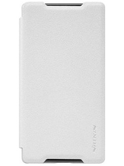 Θήκη Nillkin Sparkle Folio για Sony E5823 Xperia Z5 Compact Flip cover White