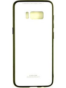 Θήκη OEM Glass για Samsung G950 Galaxy S8 Back Cover White