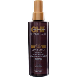 Chi Deep Brilliance Olive & Monoi Light Weight Leave In Treatment Serum Μαλλιών 177ml